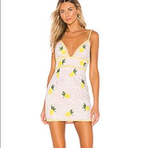 Kelsie embroidered dress X by NBD by Revolve